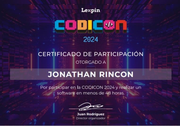 CODICON 2024 · Competitive software development
