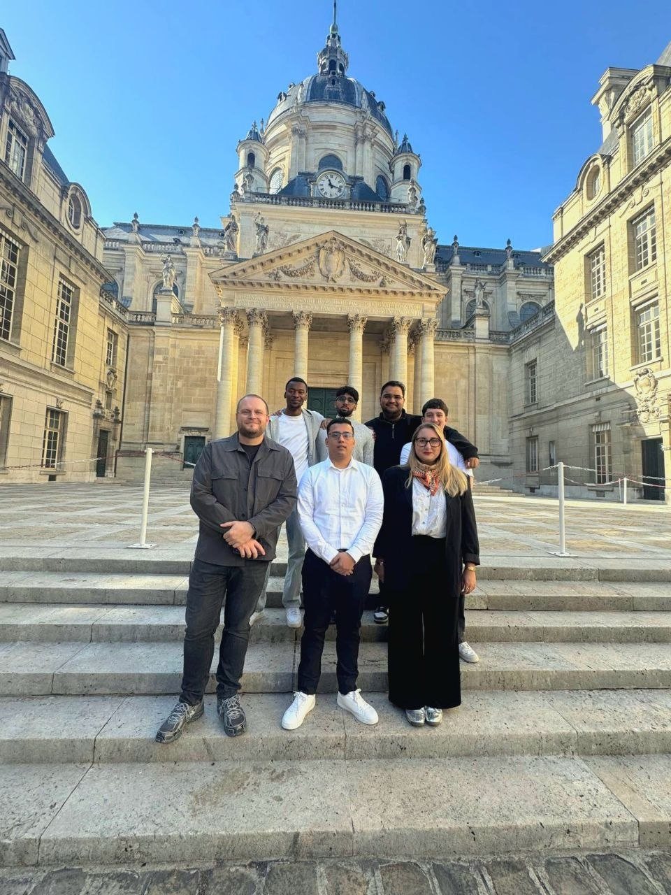 ISTELI Data Supply Chain track group, at the Sorbonne